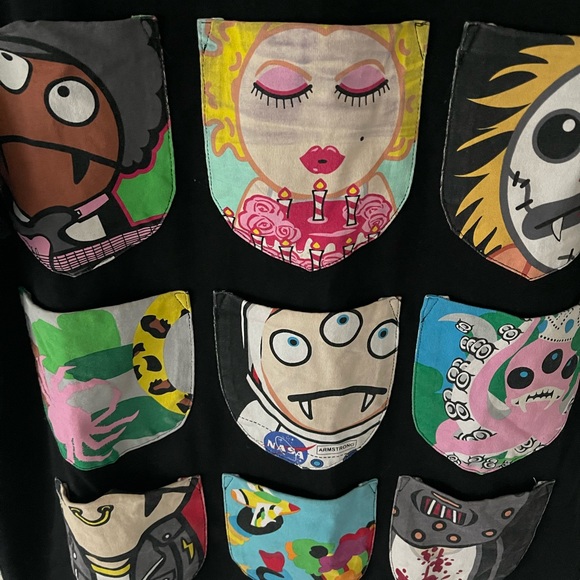 Devil Nut Mens Shirt Pockets Cotton Heavy - Picture 2 of 9